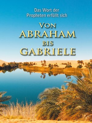cover image of VON ABRAHAM BIS GABRIELE